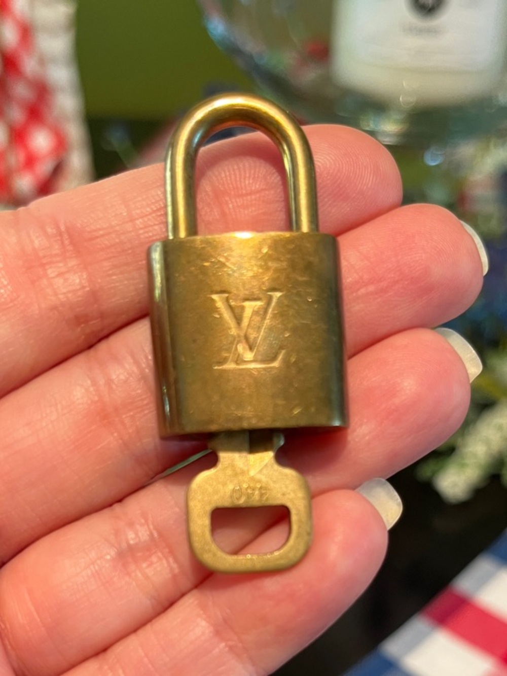 Louis Vuitton Lock with Key 440